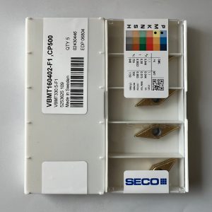 SECO / VBMT160402-F1,CP500 / 10 pcs