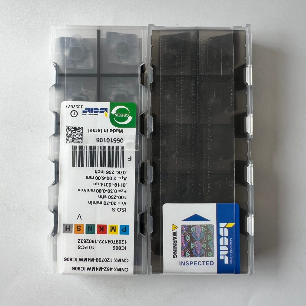 ISCAR / CNMX120708-M4MW IC806 / 10 pcs