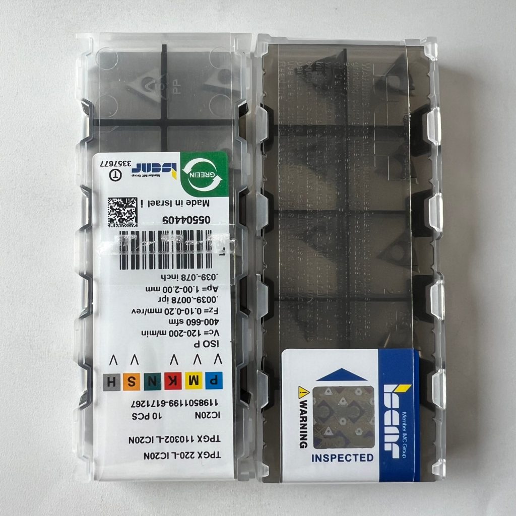 ISCAR / TPGX110302-L IC20N / 10 pcs