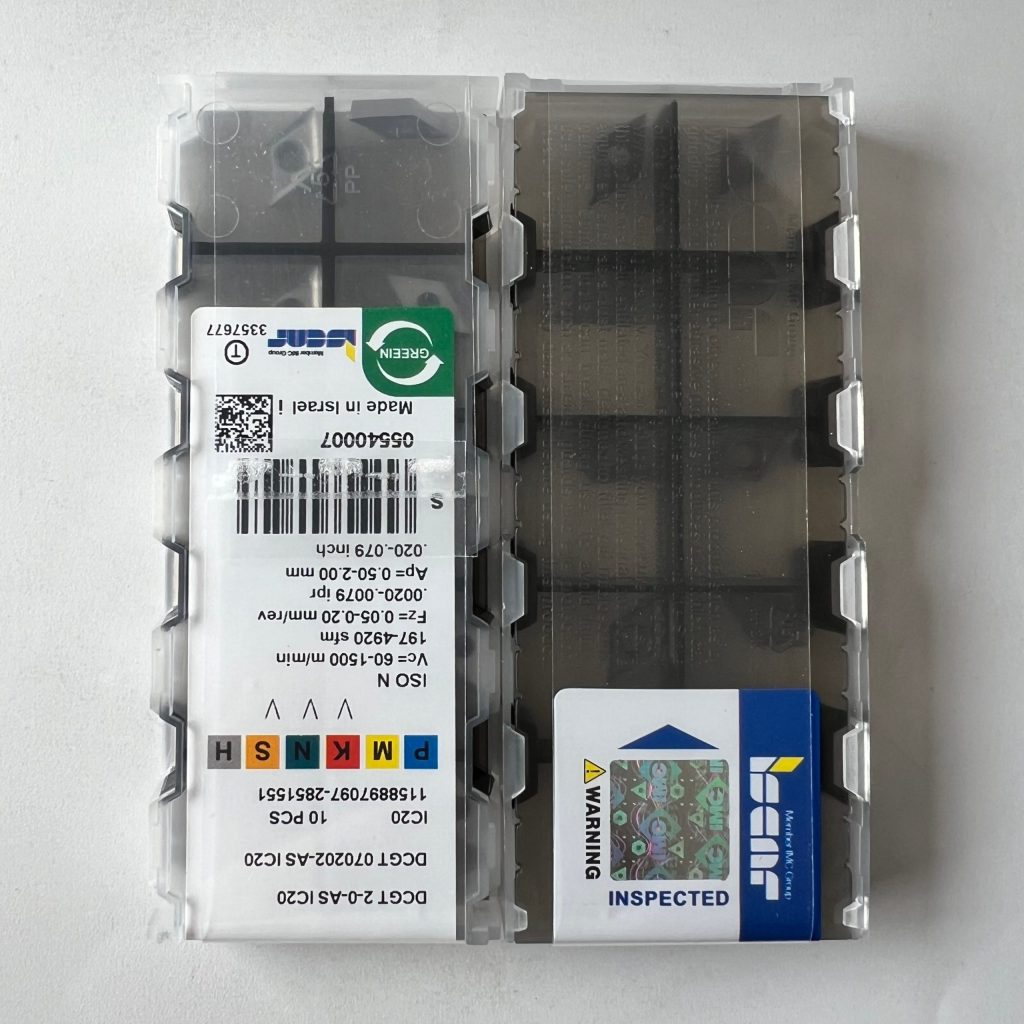 ISCAR / DCGT070202-AS IC20 / 10 pcs