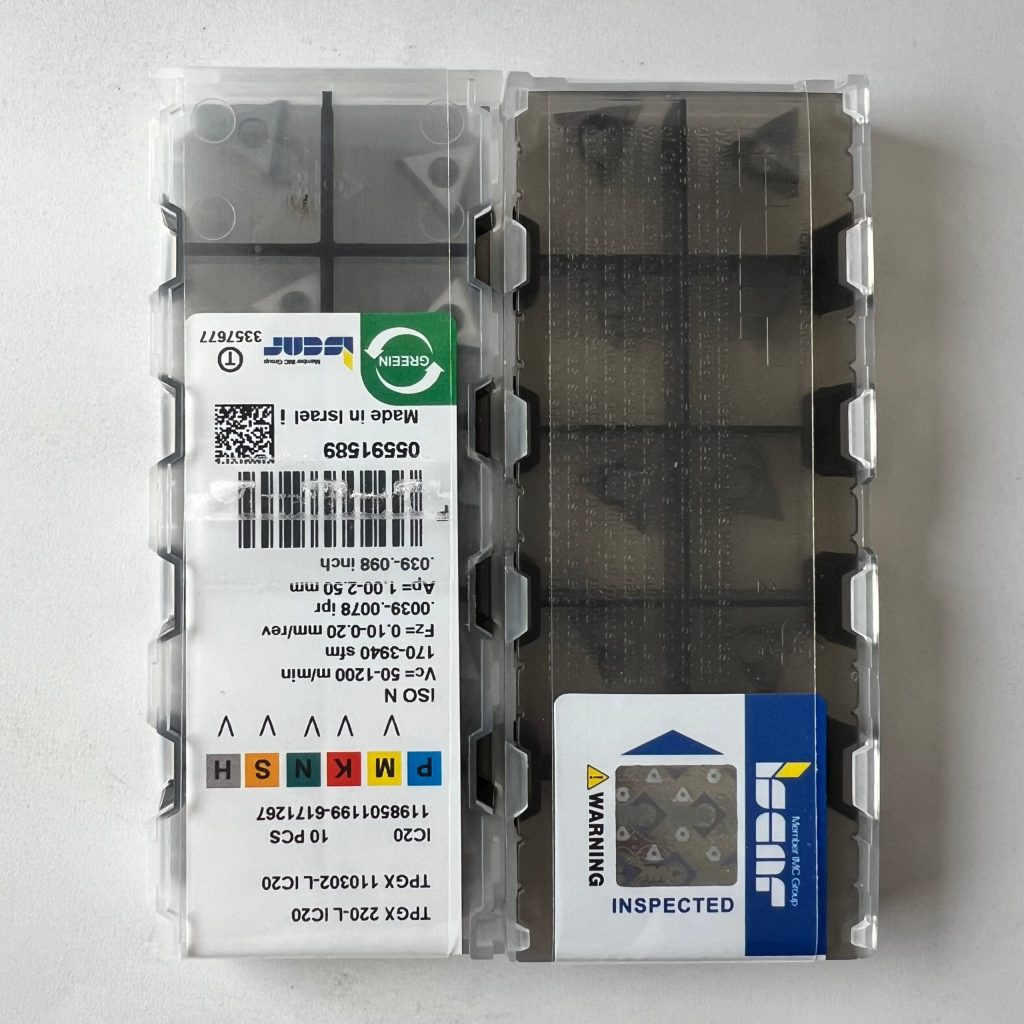 ISCAR / TPGX110302-L IC20 / 10 pcs