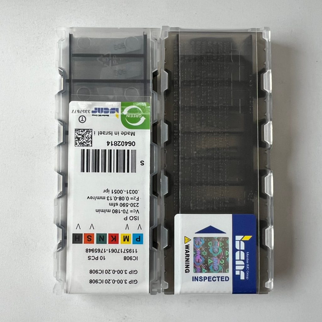ISCAR / GIP3.00-0.20 IC908 / 10 pcs