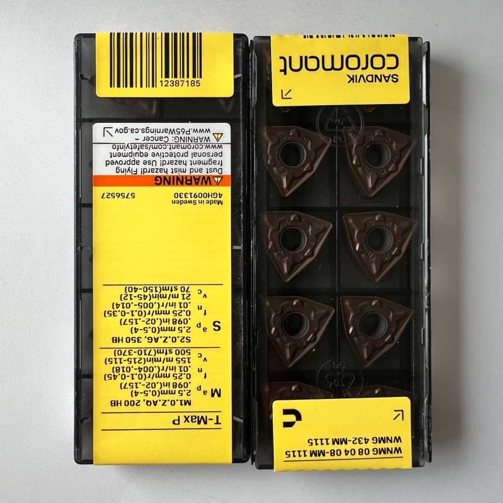 SANDVIK / WNMG080408-MM 1115 / 10 pcs