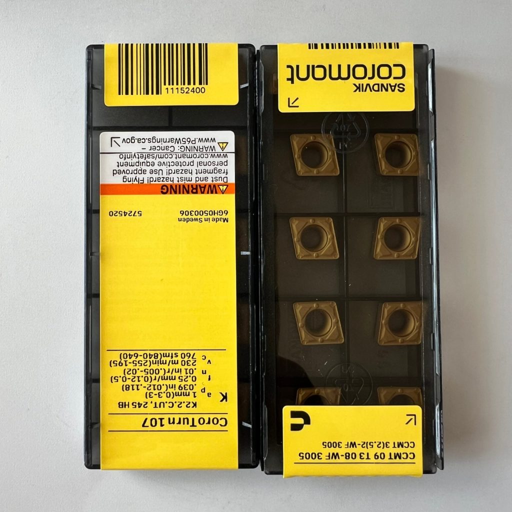 SANDVIK / CCMT09T308-WF 3005 / 10 pcs