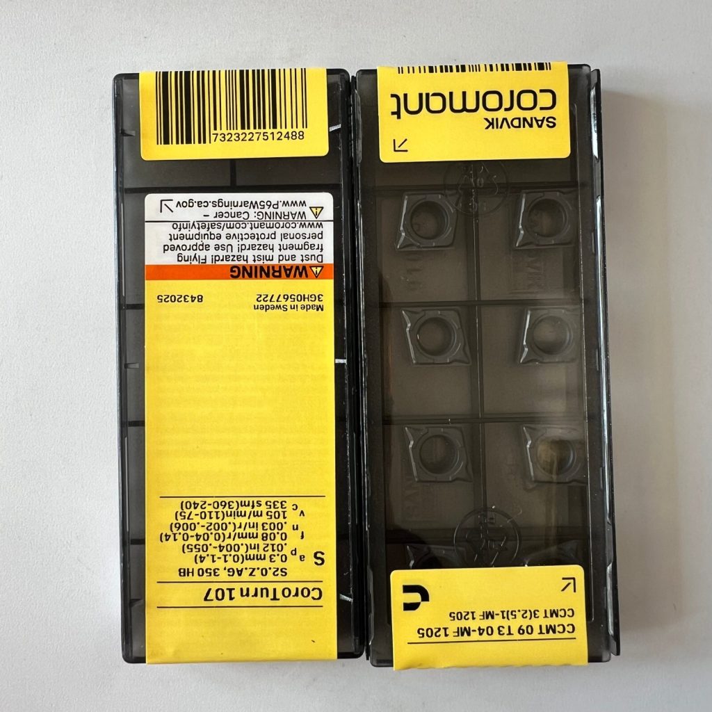 SANDVIK / CCMT09T304-MF 1205 / 10 pcs