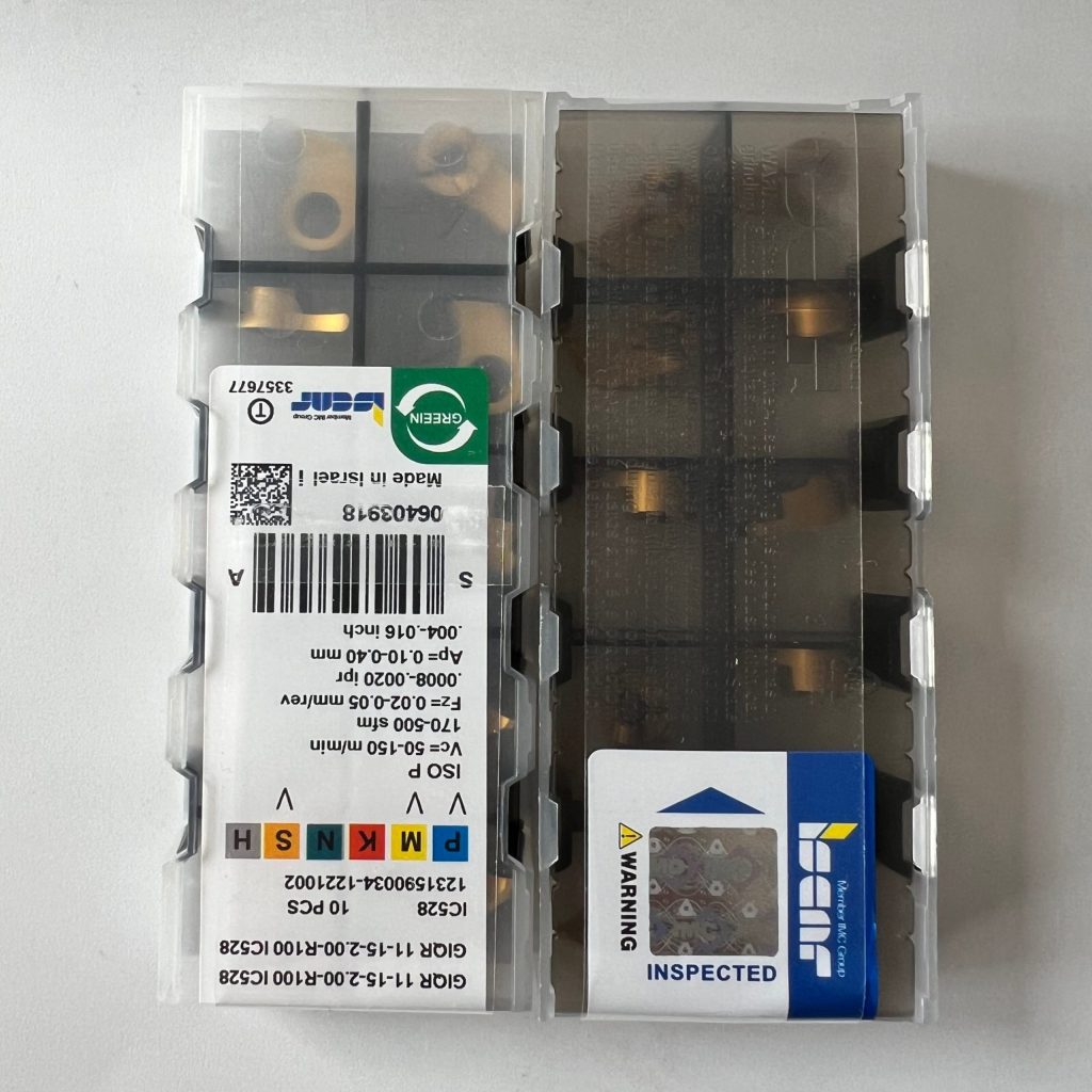 ISCAR / GIQR11-15-2.00-R100 IC528 / 10 pcs