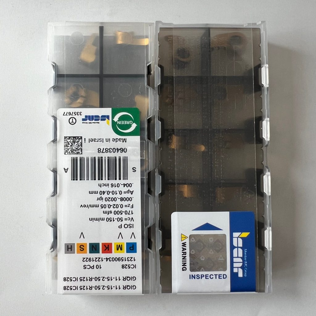ISCAR / GIQR11-15-2.50-R125 IC528 / 10 pcs
