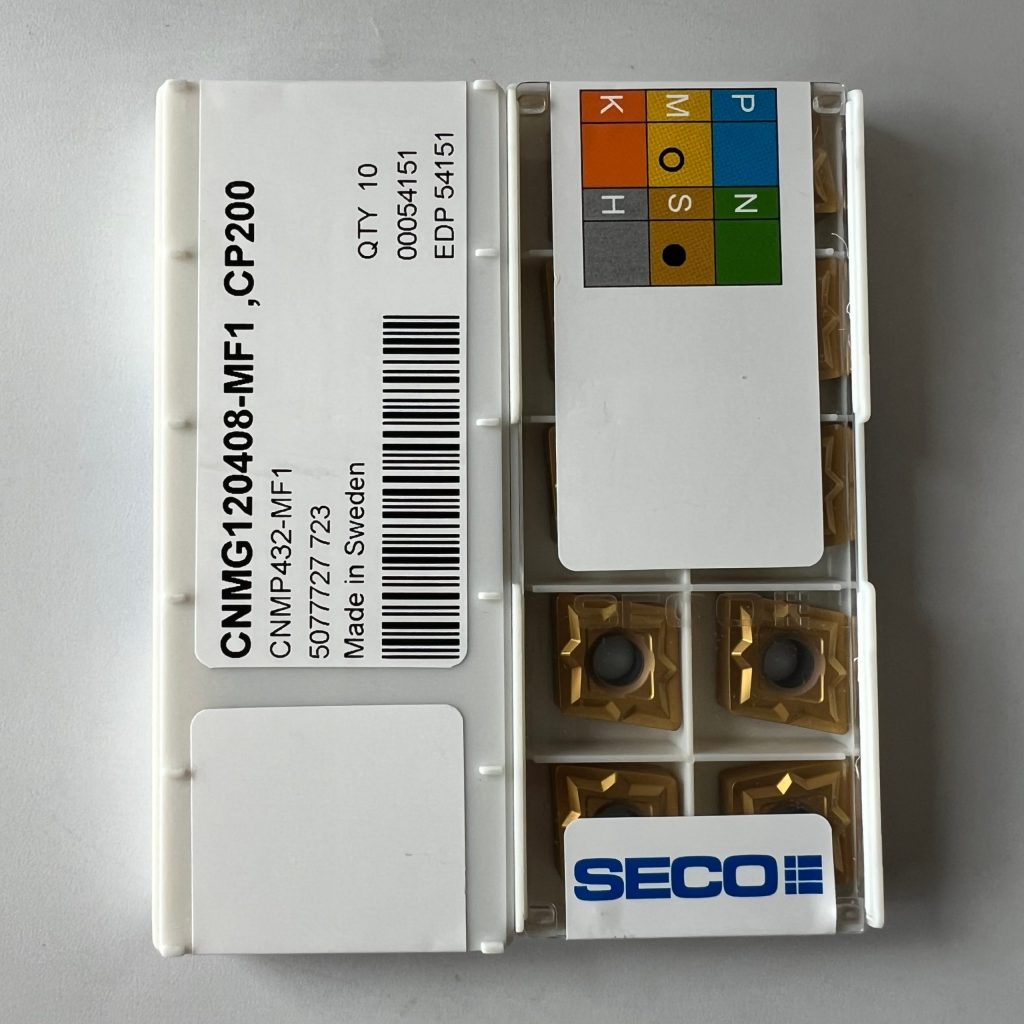 SECO / CNMG120408-MF1,CP200 / 10 pcs