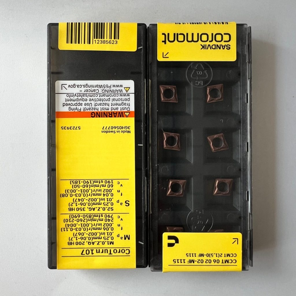 SANDVIK / CCMT060202-MF 1115 / 10 pcs