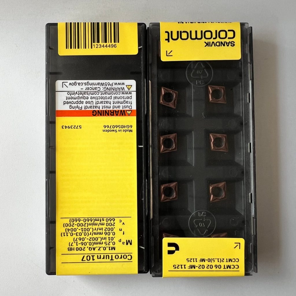 SANDVIK / CCMT060202-MF 1125 / 10 pcs