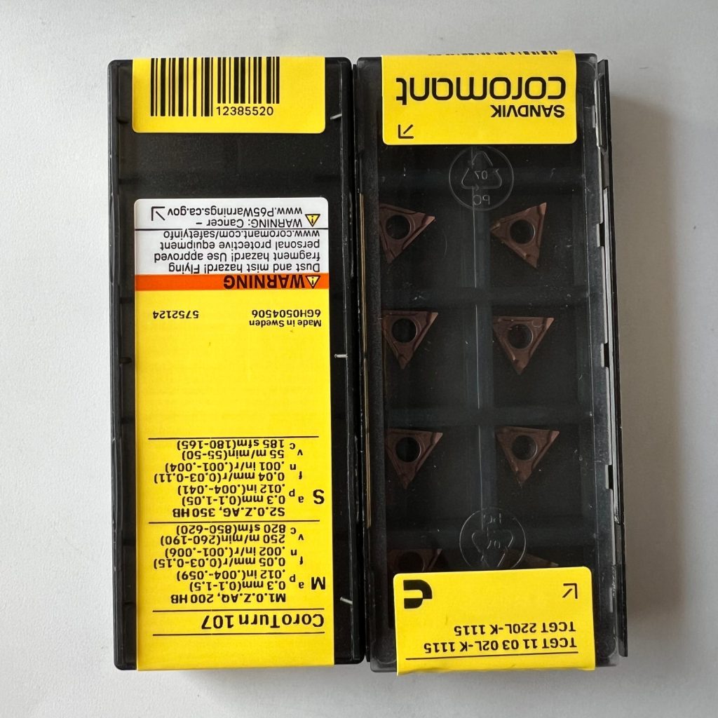 SANDVIK / TCGT110302L-K 1115 / 10 pcs