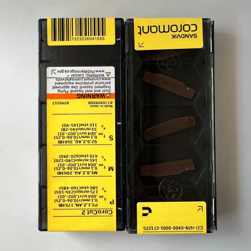 SANDVIK / C2I-H2N-0400-0001-CF 1225 / 5 pcs