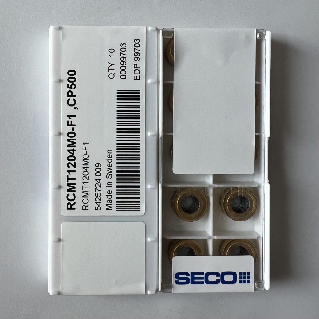 SECO / RCMT1204M0-F1,CP500 / 10 pcs