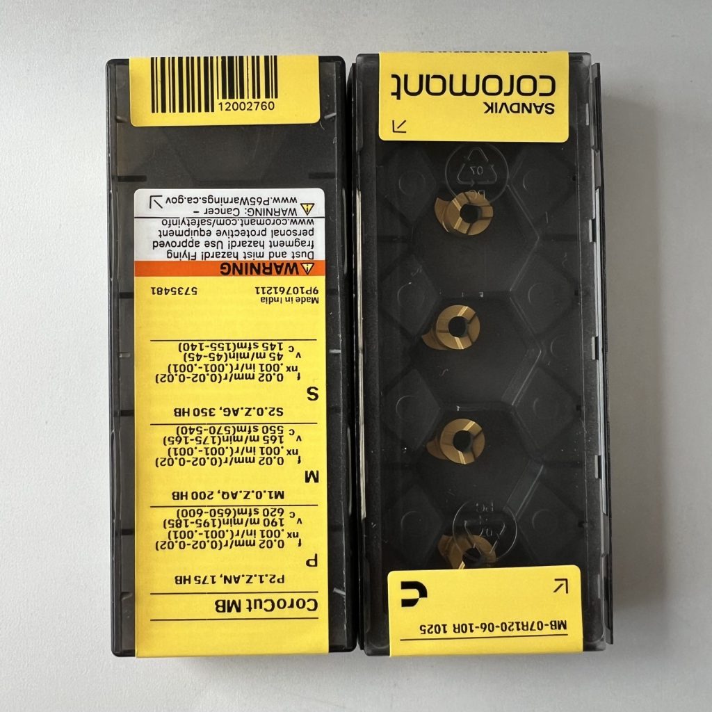 SANDVIK / MB-07R120-06-10R 1025 / 5 pcs