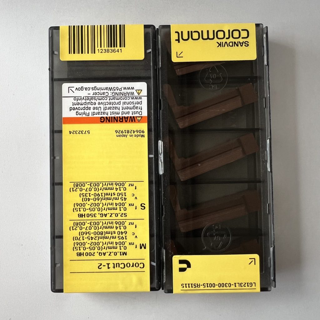 SANDVIK / LG123L1-0300-0015-RS 1115 / 5 pcs
