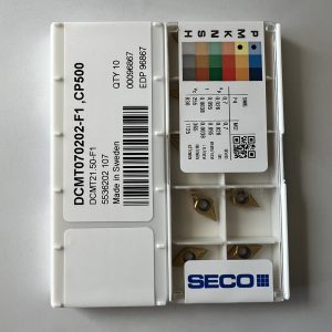 SECO / DCMT070202-F1,CP500 / 10 pcs