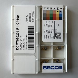 SECO / DCMT070204-F1,CP500 / 10 pcs