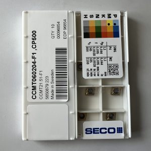 SECO / CCMT060204-F1,CP500 / 10 pcs