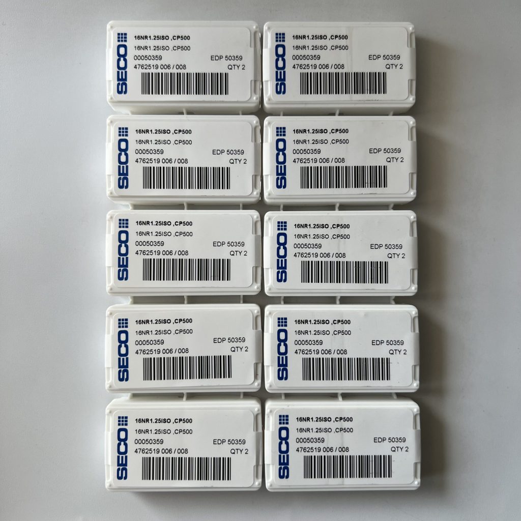 SECO / 16NR1.25ISO,CP500 / 10 pcs