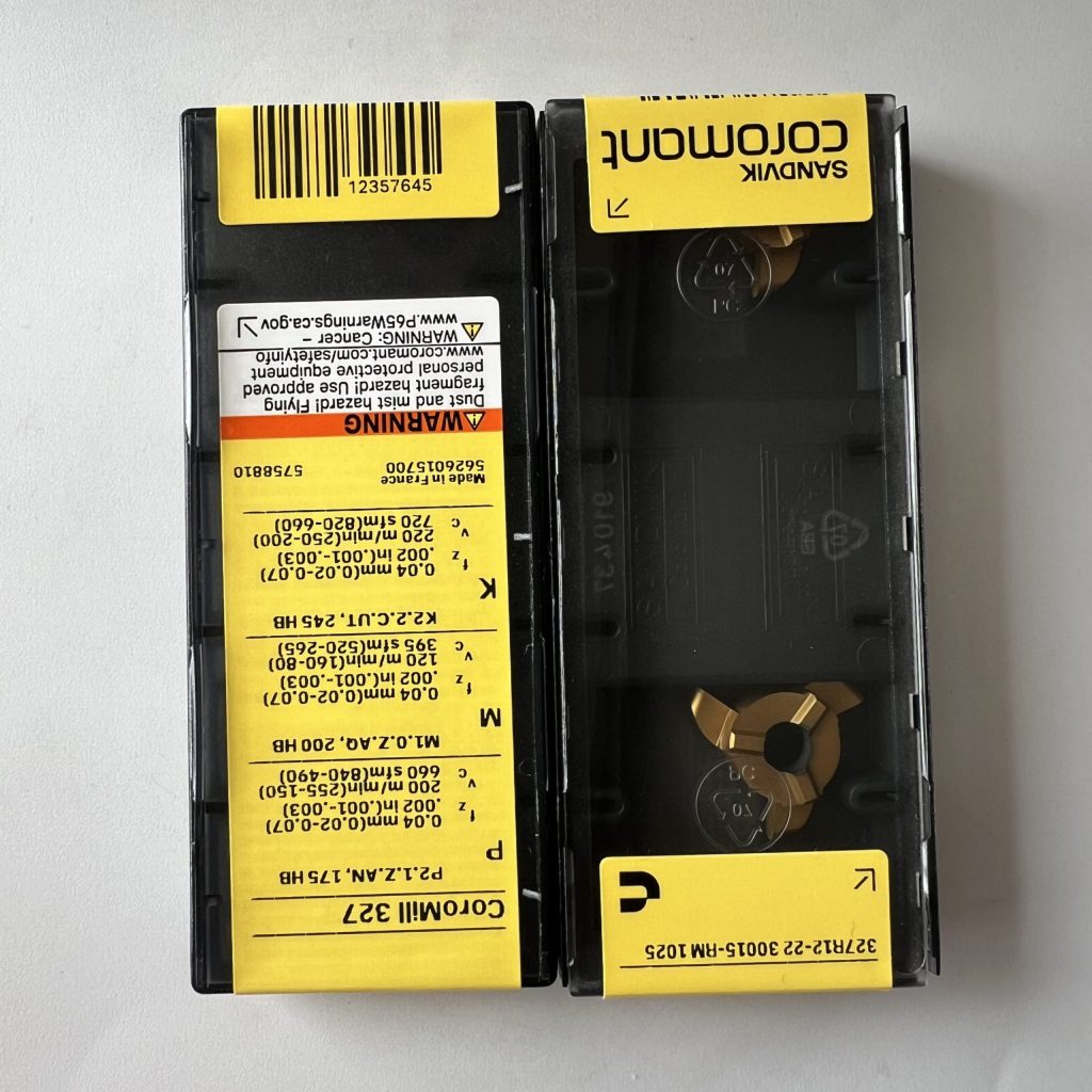 SANDVIK / 327R12-2230015-RM 1025 / 2 pcs