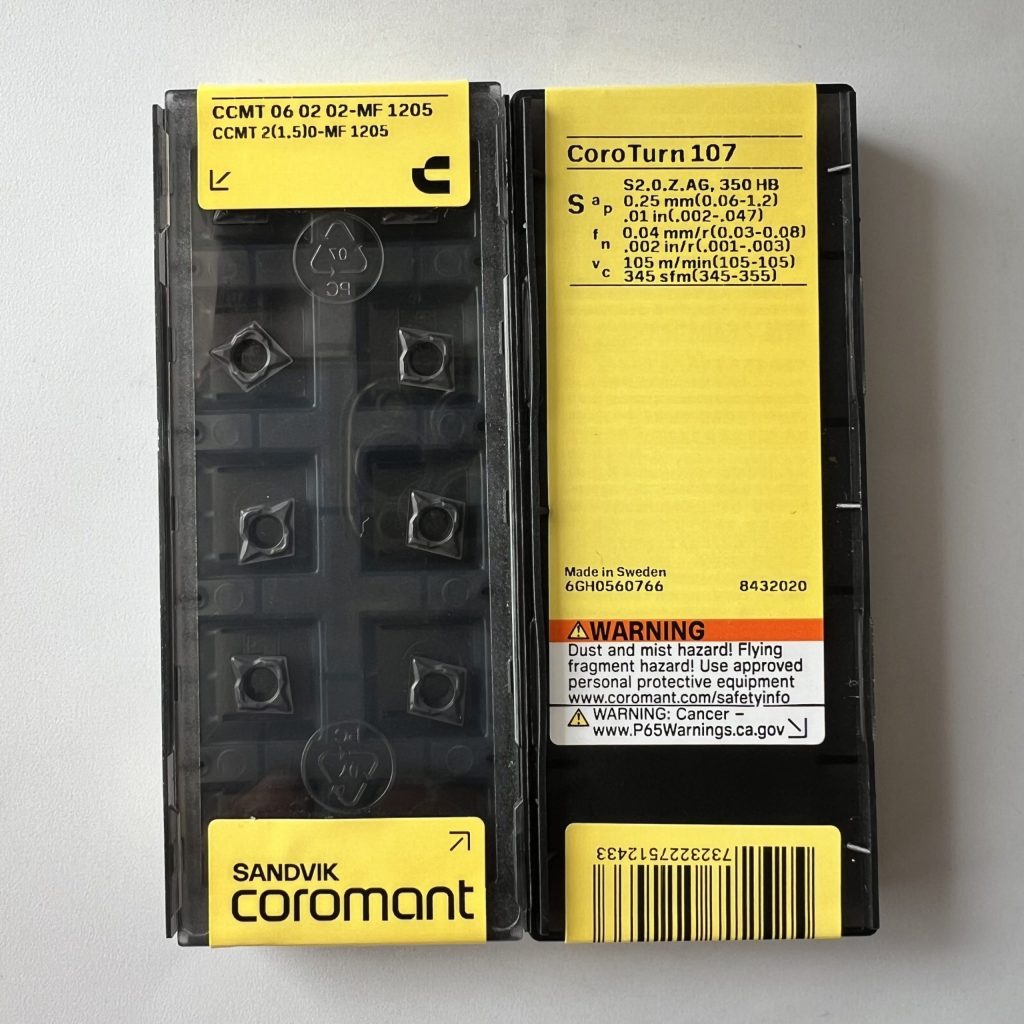 SANDVIK / CCMT060202-MF 1205 / 10 pcs