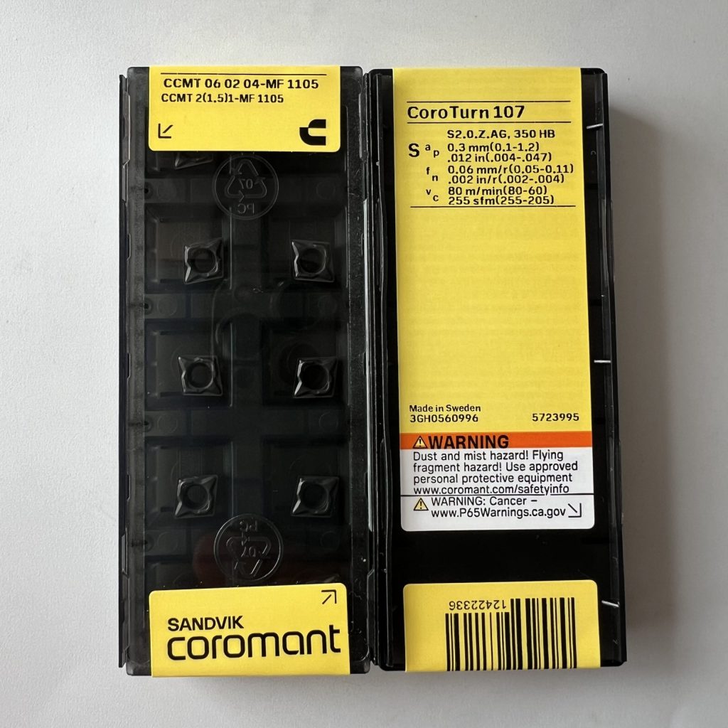 SANDVIK / CCMT060204-MF 1105 / 10 pcs