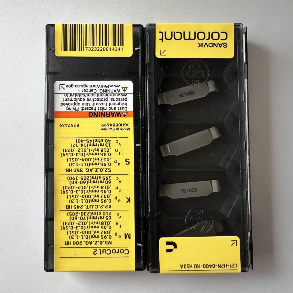 SANDVIK / C2I-H2N-0400-RO H13A / 5 pcs
