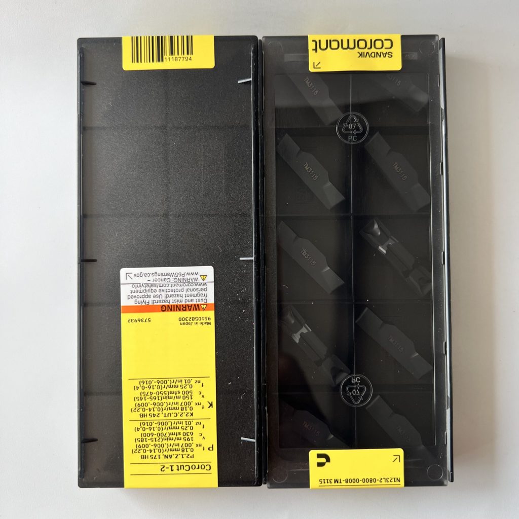 SANDVIK / N123L2-0800-0008-TM 3115 / 10 pcs
