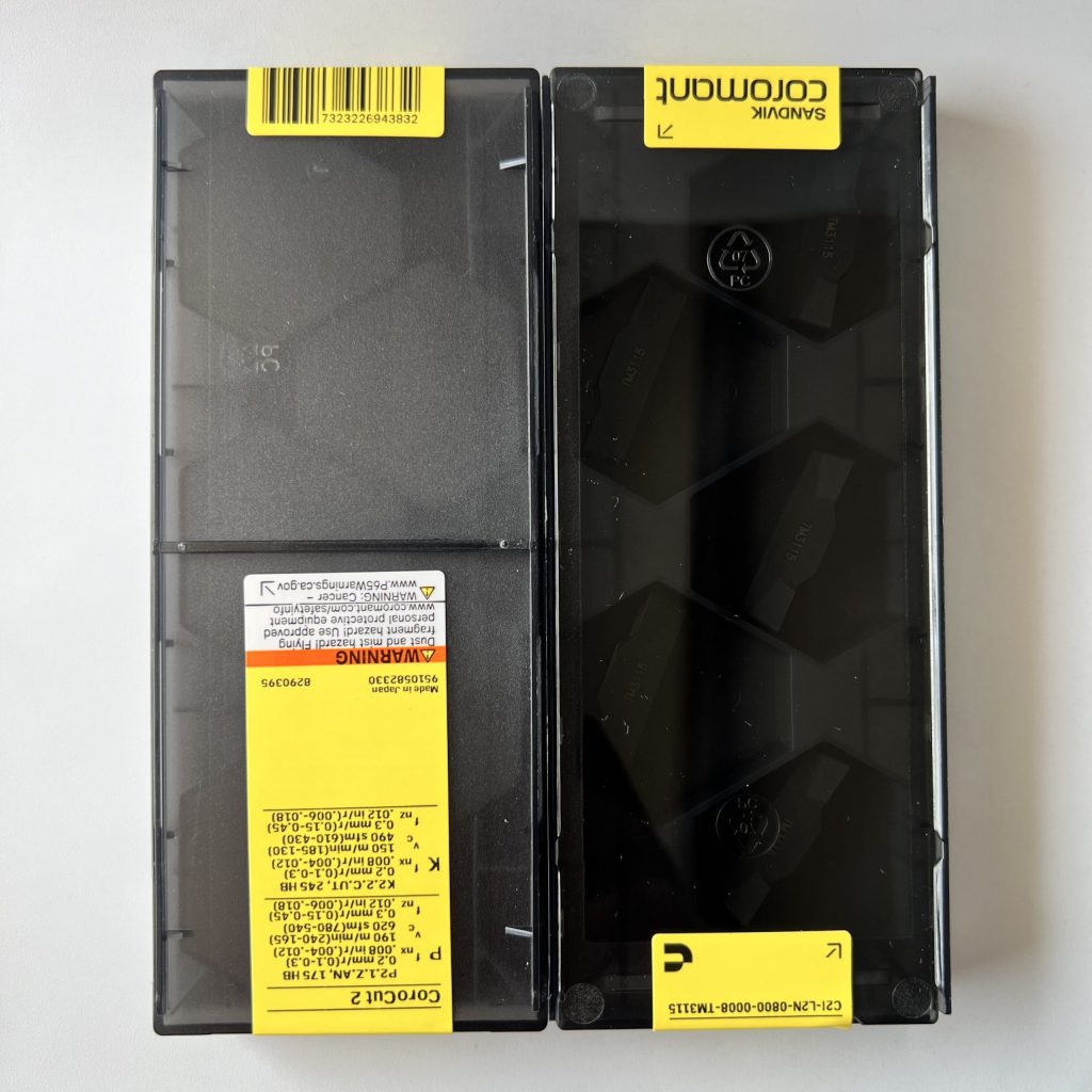 SANDVIK / C2I-L2N-0800-0008-TM 3115 / 5 pcs