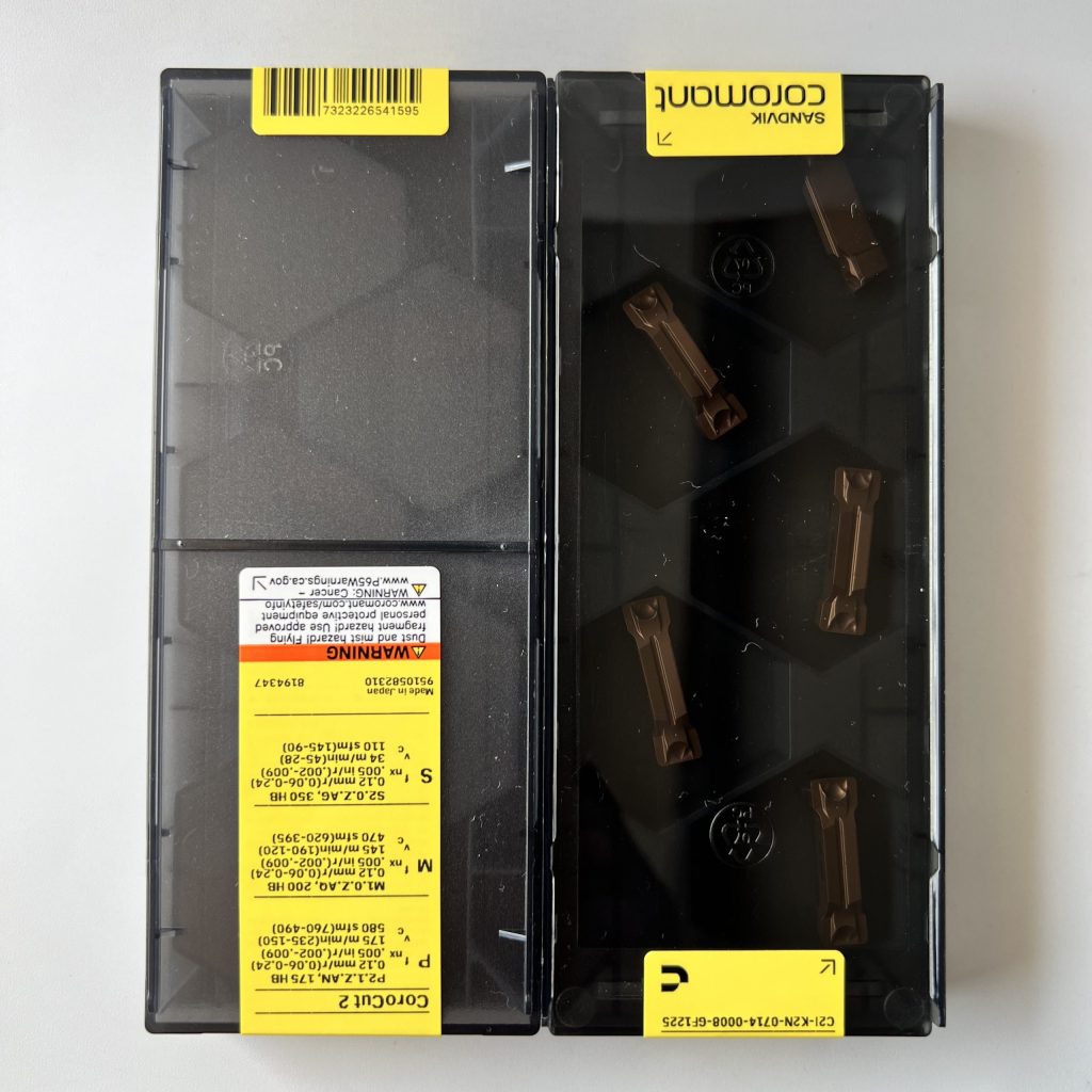 SANDVIK / C2I-K2N-0714-0008-GF 1225 / 5 pcs