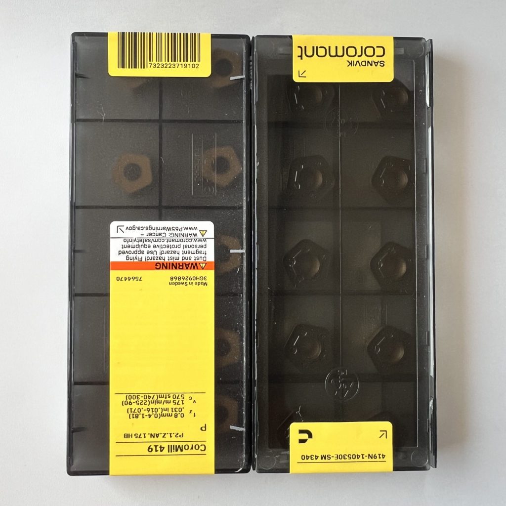 SANDVIK / 419N-140530E-SM 4340 / 10 pcs