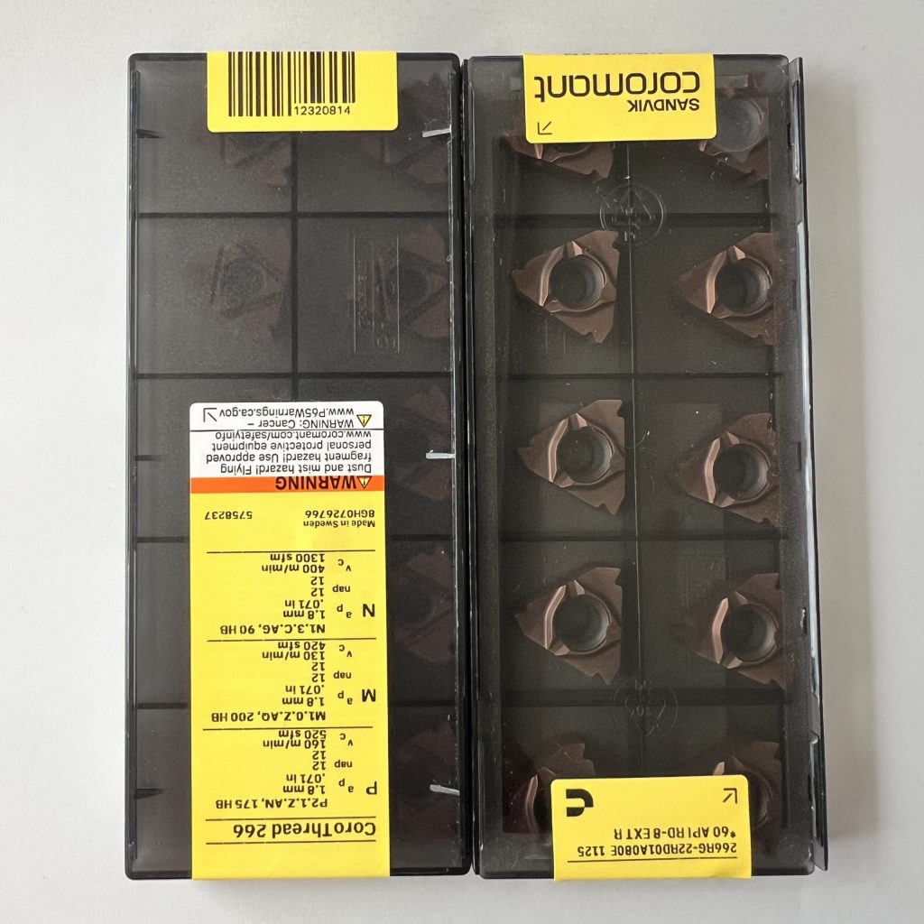 SANDVIK / 266RG-22RD01A080E 1125 / 10 pcs