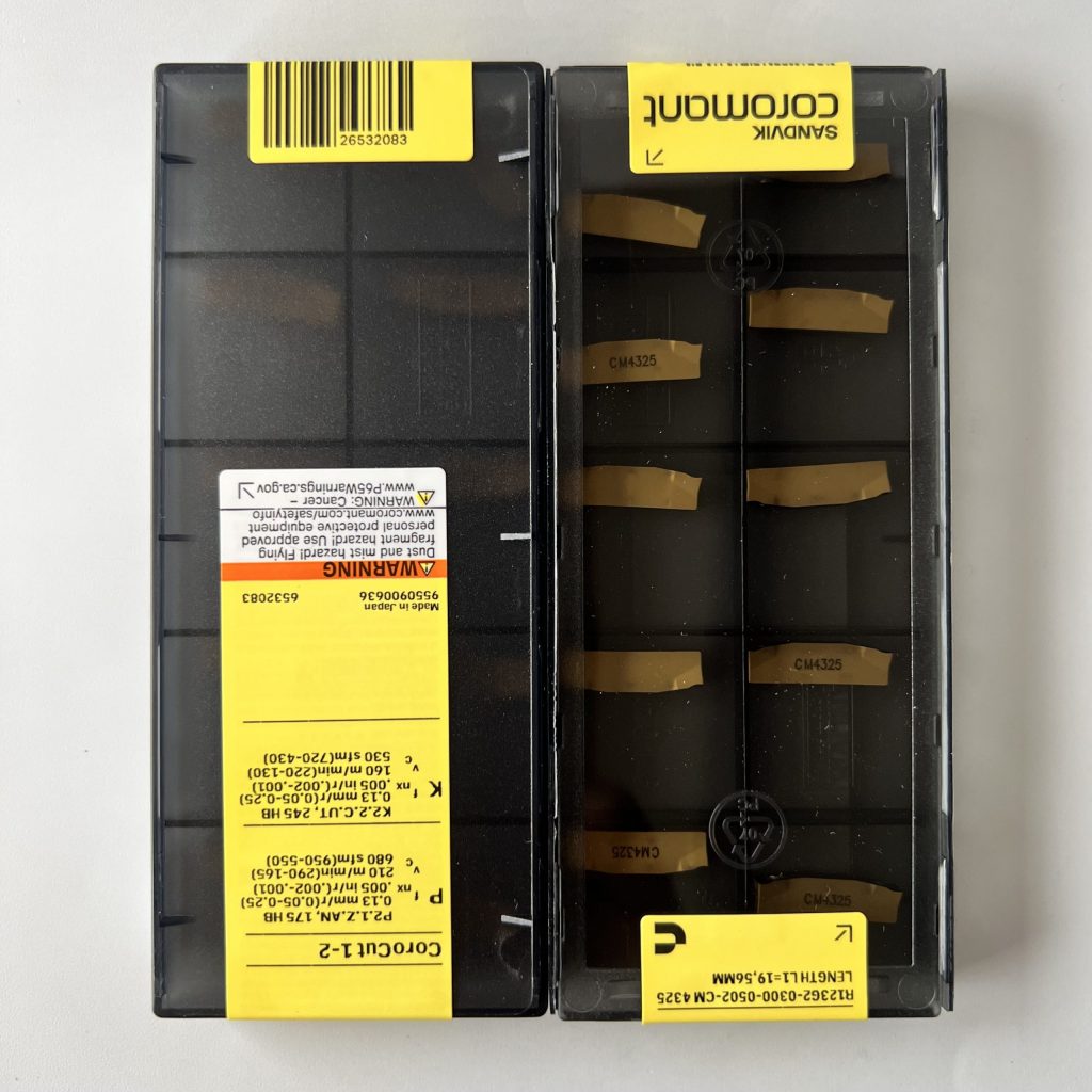 SANDVIK / R123G2-0300-0502-CM 4325 / 10 pcs