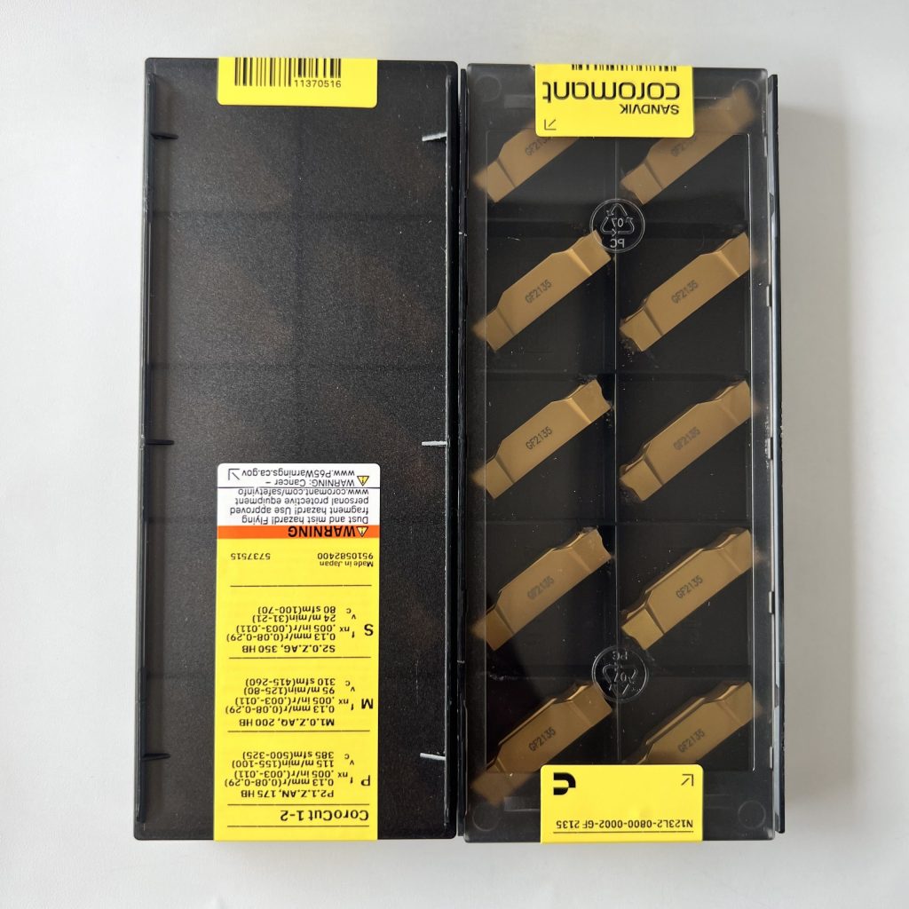 SANDVIK / N123L2-0800-0002-GF 2135 / 10 pcs