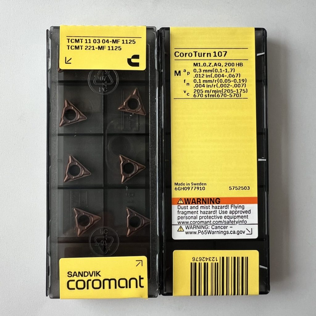 SANDVIK / TCMT110304-MF 1125 / 10 pcs