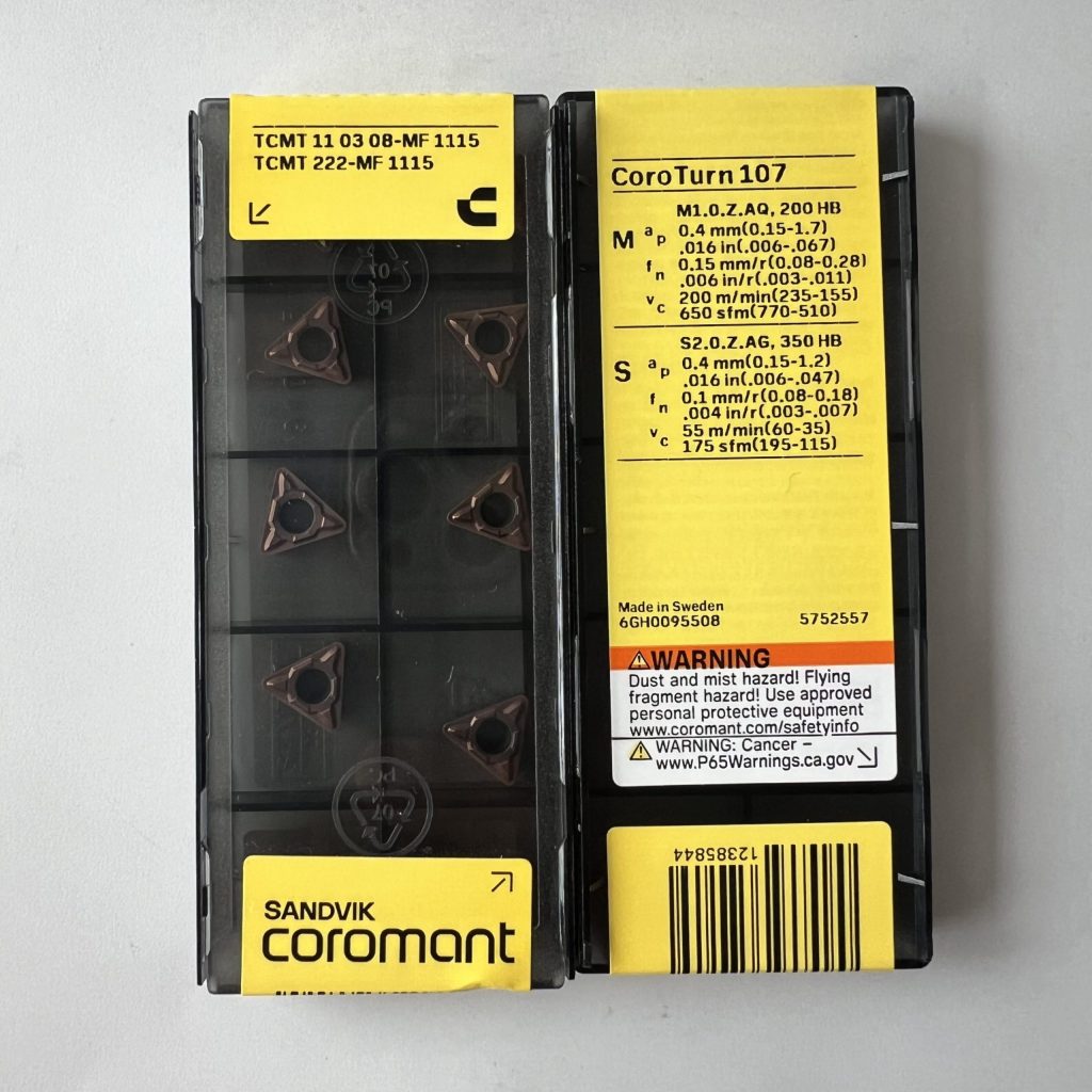 SANDVIK / TCMT110308-MF 1115 / 10 pcs
