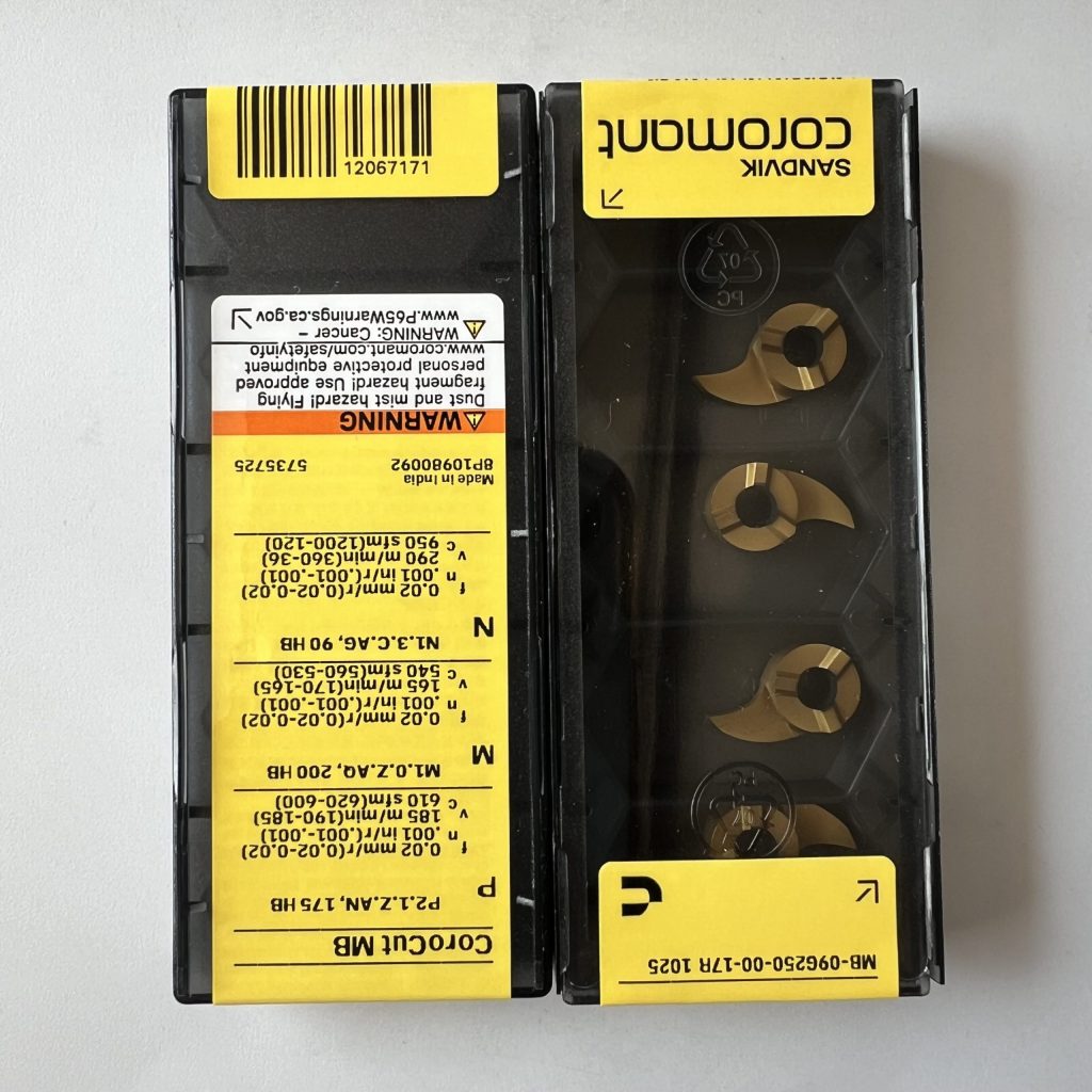 SANDVIK / MB-09G250-00-17R 1025 / 5 pcs