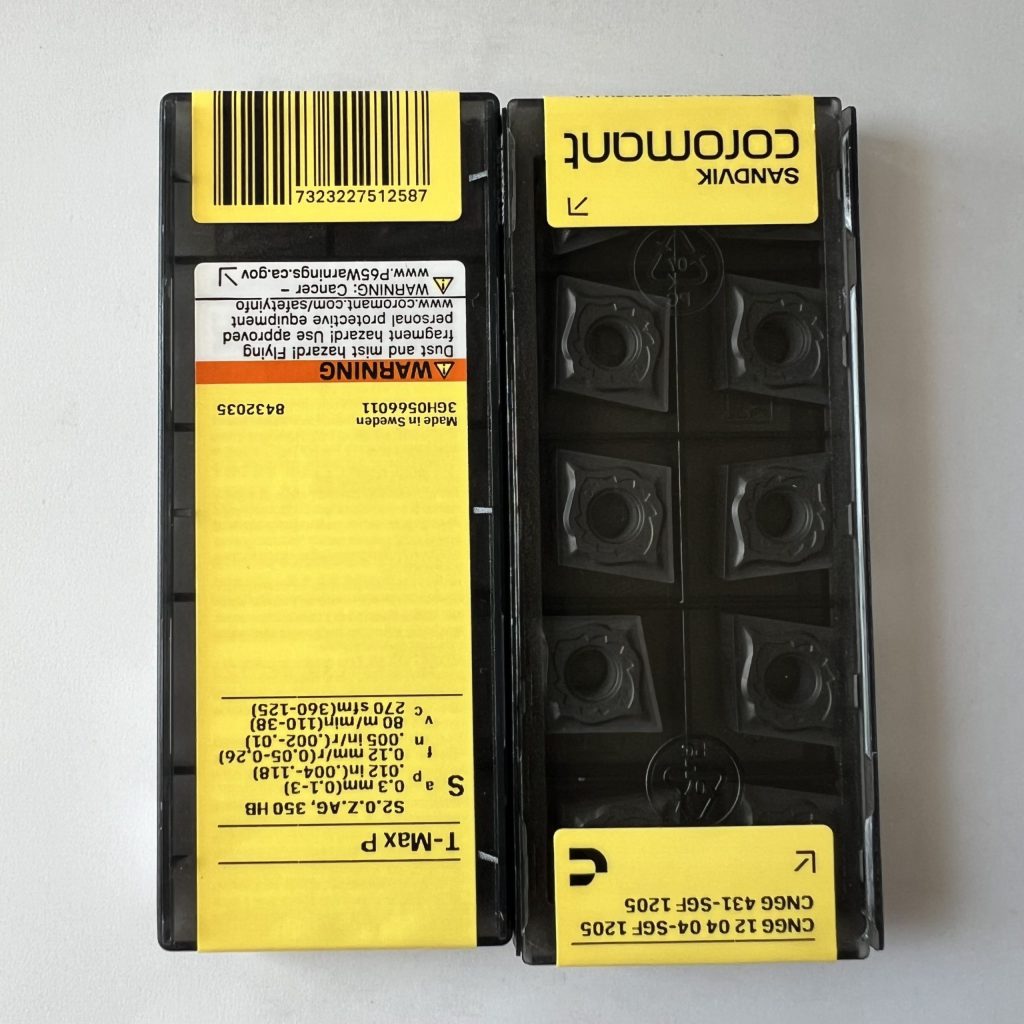 SANDVIK / CNGG120404-SGF 1205 / 10 pcs