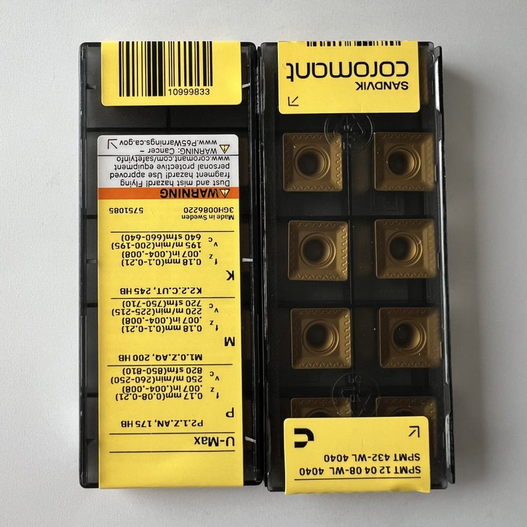 SANDVIK / SPMT120408-WH 4040 / 10 pcs