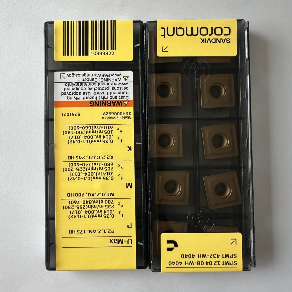 SANDVIK / SPMT120408-WH 4040 / 10 pcs