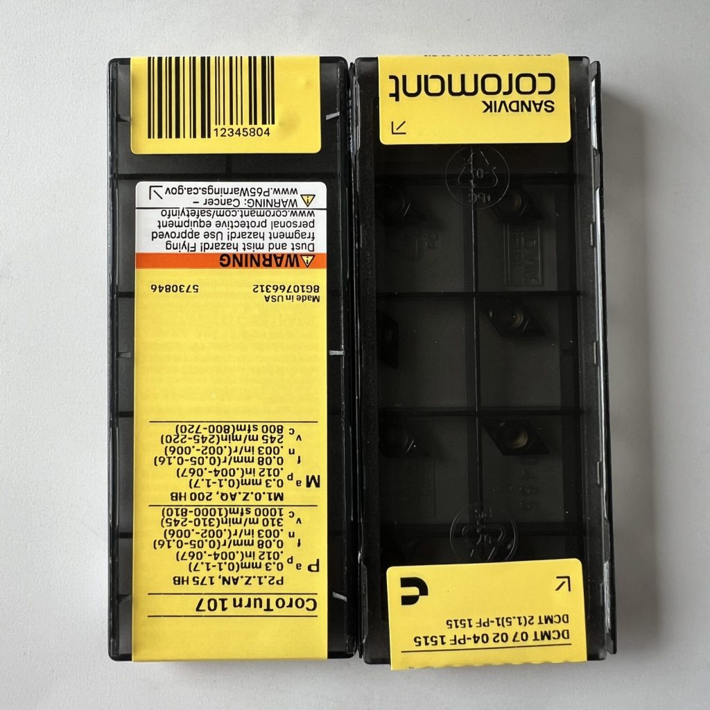 SANDVIK / DCMT070204-PF 1515 / 10 pcs