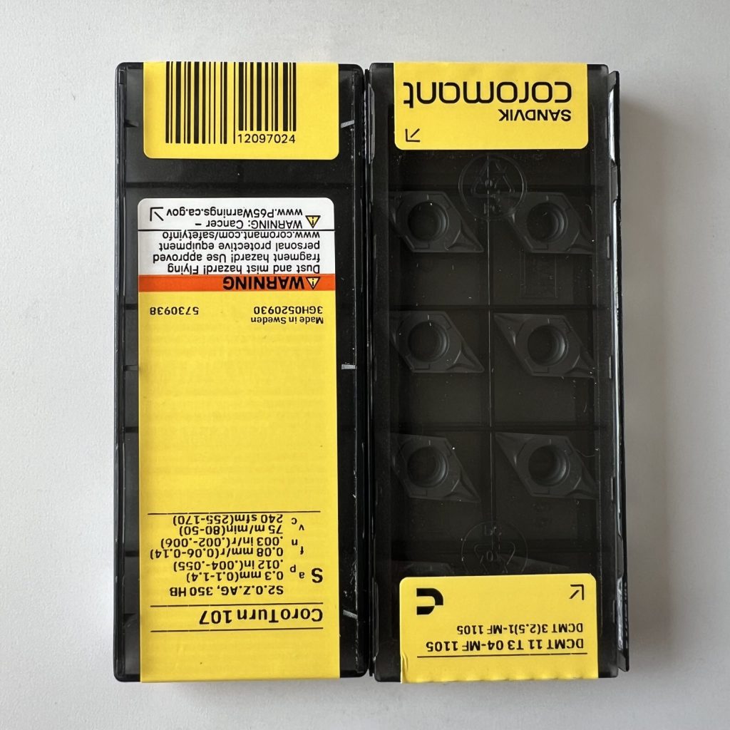 SANDVIK / DCMT11T304-MF 1105 / 10 pcs