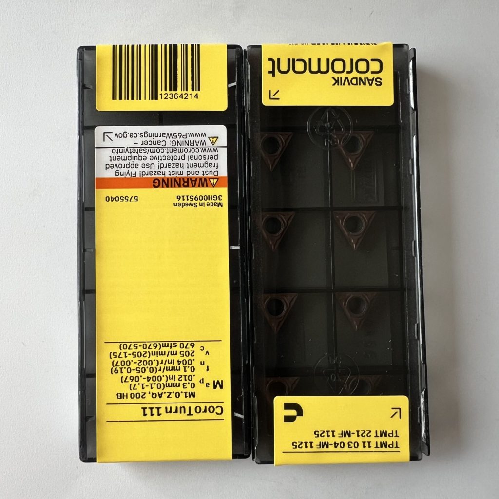 SANDVIK / TPMT110304-MF 1125 / 10 pcs