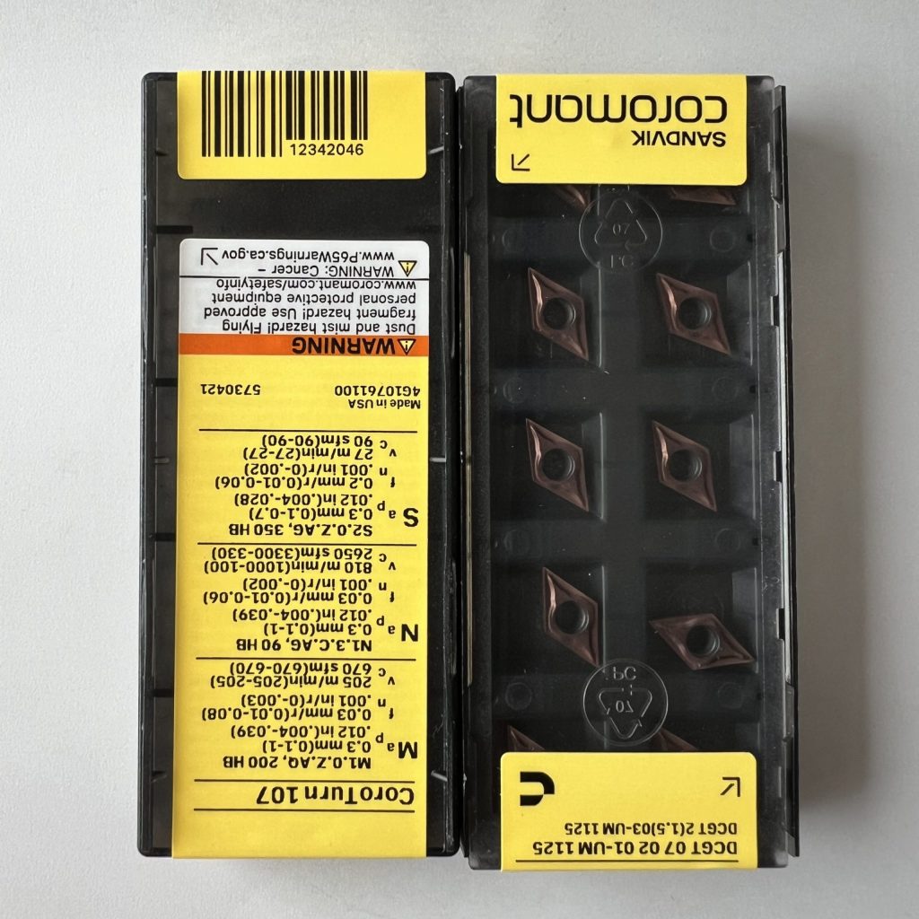 SANDVIK / DCGT070201-UM 1125 / 10 pcs