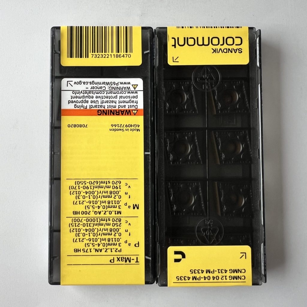 SANDVIK / CNMG120404-PM 4335 / 10 pcs