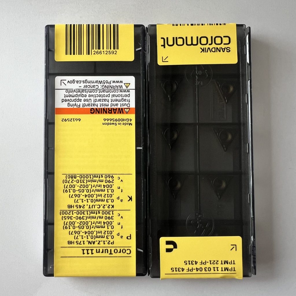 SANDVIK / TPMT110304-PF 4315 / 10 pcs