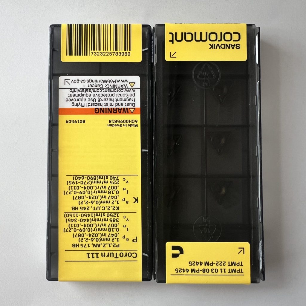 SANDVIK / TPMT110308-PM 4425 / 10 pcs