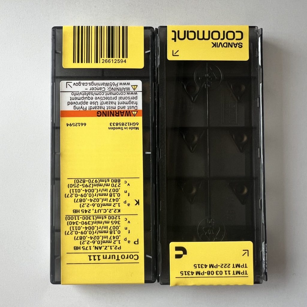 SANDVIK / TPMT110308-PM 4315 / 10 pcs
