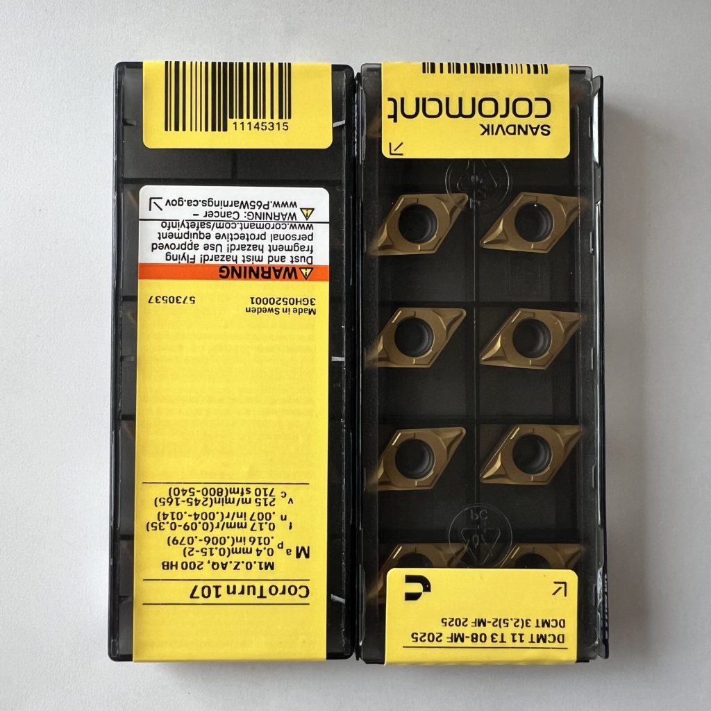 SANDVIK / DCMT11T308-MF 2025 / 10 pcs