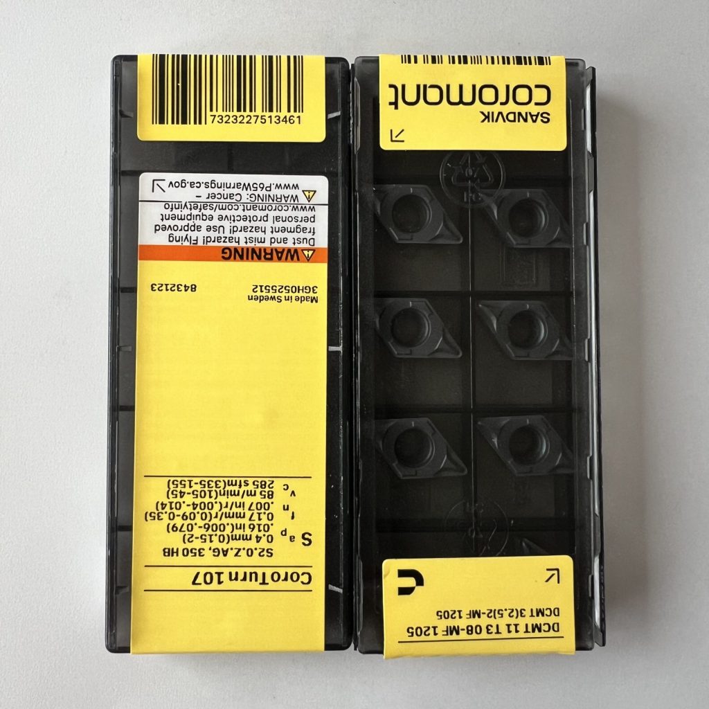 SANDVIK / DCMT11T308-MF 1205 / 10 pcs